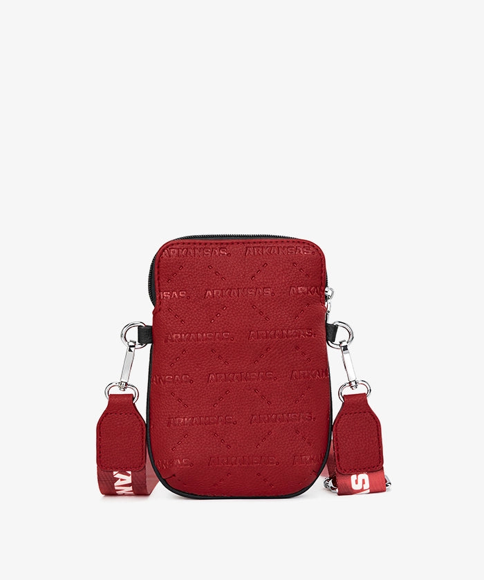 University of Arkansas Razorbacks Mini Crossbody Purse