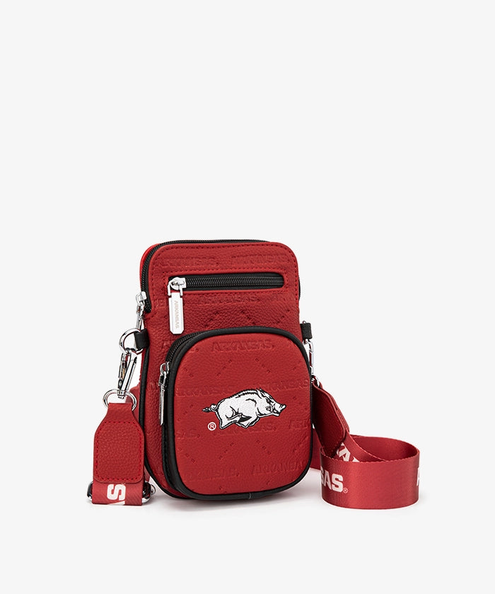 University of Arkansas Razorbacks Mini Crossbody Purse