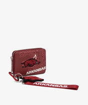 University of Arkansas Razorbacks Mini Wristlet Wallet