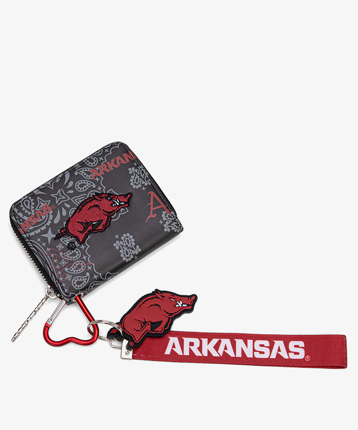 University of Arkansas Razorbacks Mini Wristlet Wallet