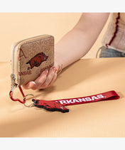 University of Arkansas Razorbacks Mini Wristlet Wallet