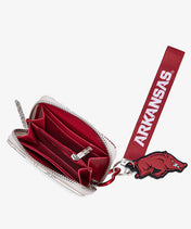 University of Arkansas Razorbacks Mini Wristlet Wallet