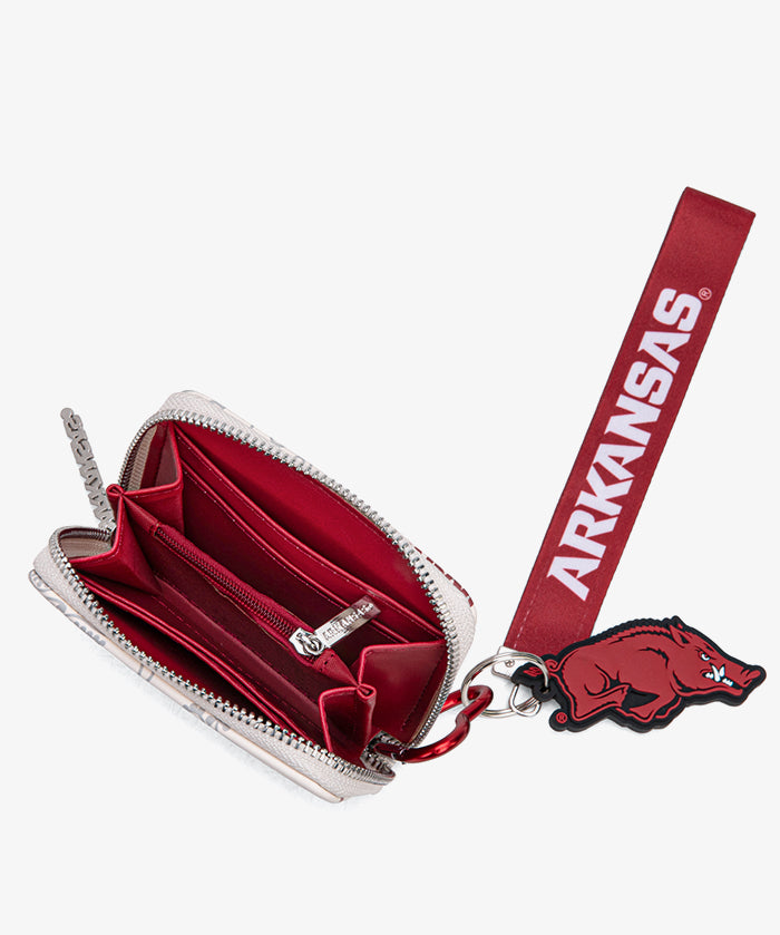 University of Arkansas Razorbacks Mini Wristlet Wallet