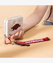 University of Arkansas Razorbacks Mini Wristlet Wallet