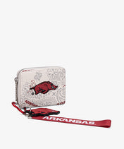 University of Arkansas Razorbacks Mini Wristlet Wallet