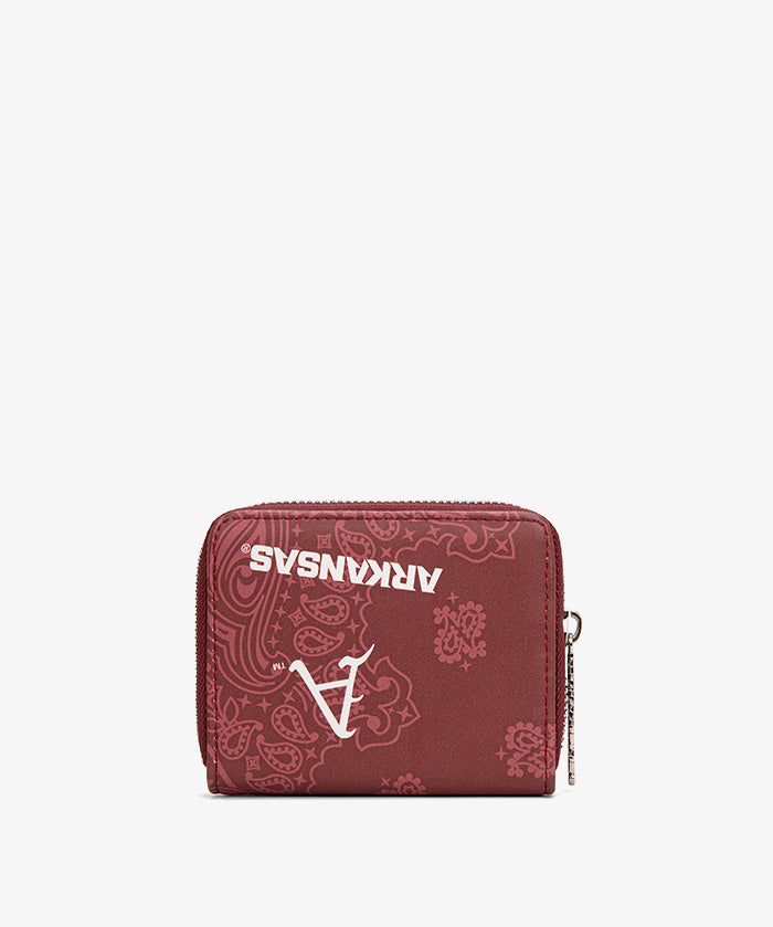 University of Arkansas Razorbacks Mini Wristlet Wallet