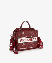 University of Arkansas Razorbacks Satchel Crossbody Bag