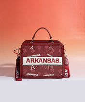 University of Arkansas Razorbacks Satchel Crossbody Bag