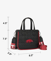 University of Arkansas Razorbacks Tote Bag with Coin Pouch