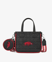 University of Arkansas Razorbacks Tote Bag with Coin Pouch