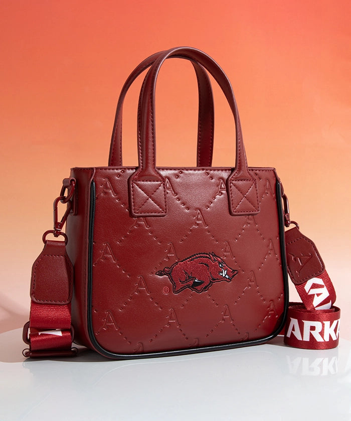University of Arkansas Razorbacks Tote Bag with Coin Pouch