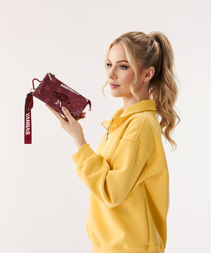 University of Arkansas Razorbacks Wristlet Wallet