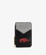 Arkansas Razorbacks Zip Card Case
