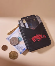 Arkansas Razorbacks Zip Card Case