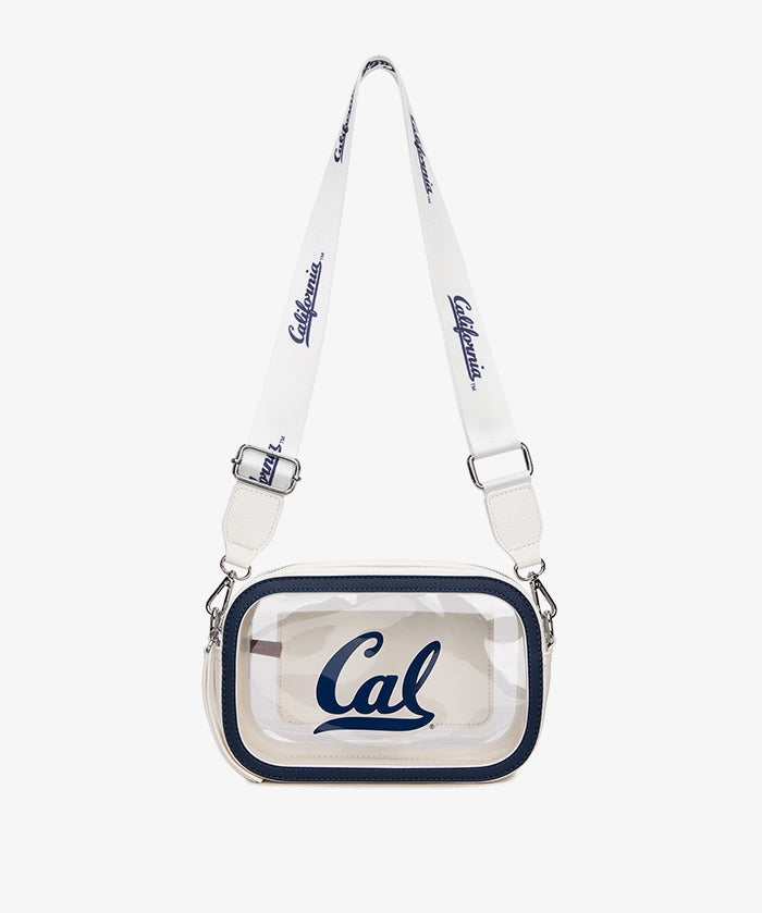 University of California Berkeley Golden Bears Clear Camera Bag