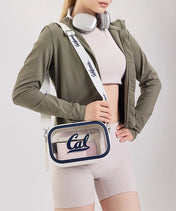 University of California Berkeley Golden Bears Clear Camera Bag