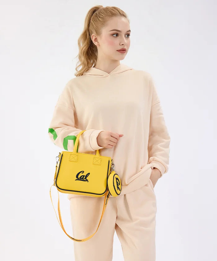 California Golden Bears Tote Bag with Coin Pouch