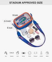 University of Florida Gators Clear Camera Bag