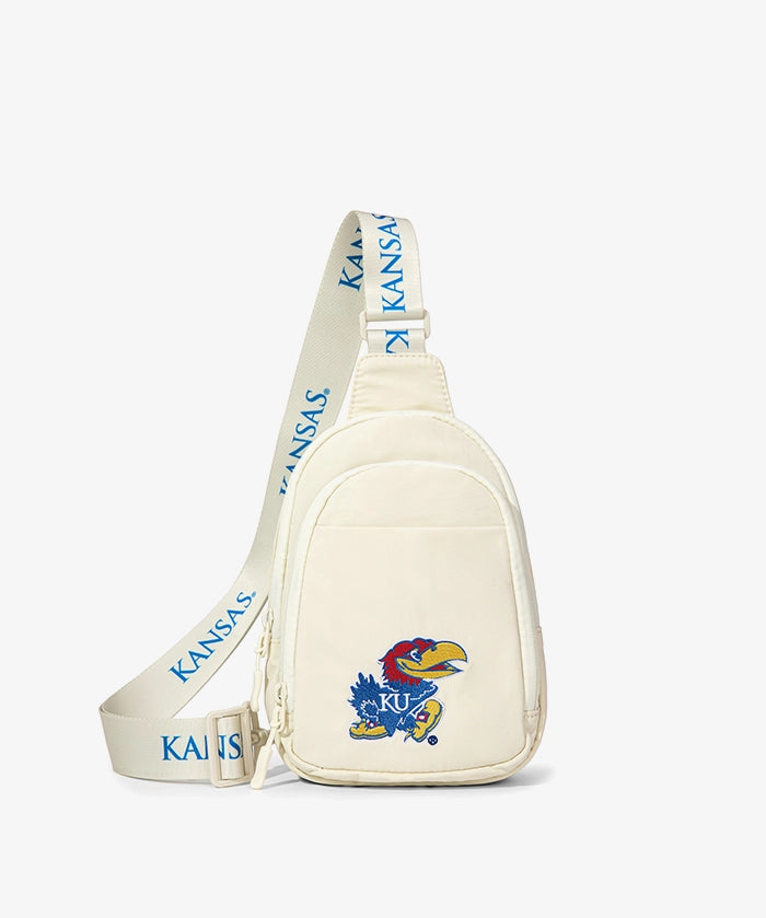 University of Kansas Jayhawks Canvas Sling Bag