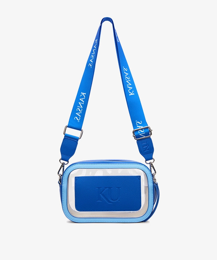 University of Kansas Jayhawks Clear Camera Bag