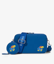 University of Kansas Jayhawks Crossbody Bag with Coin Pouch