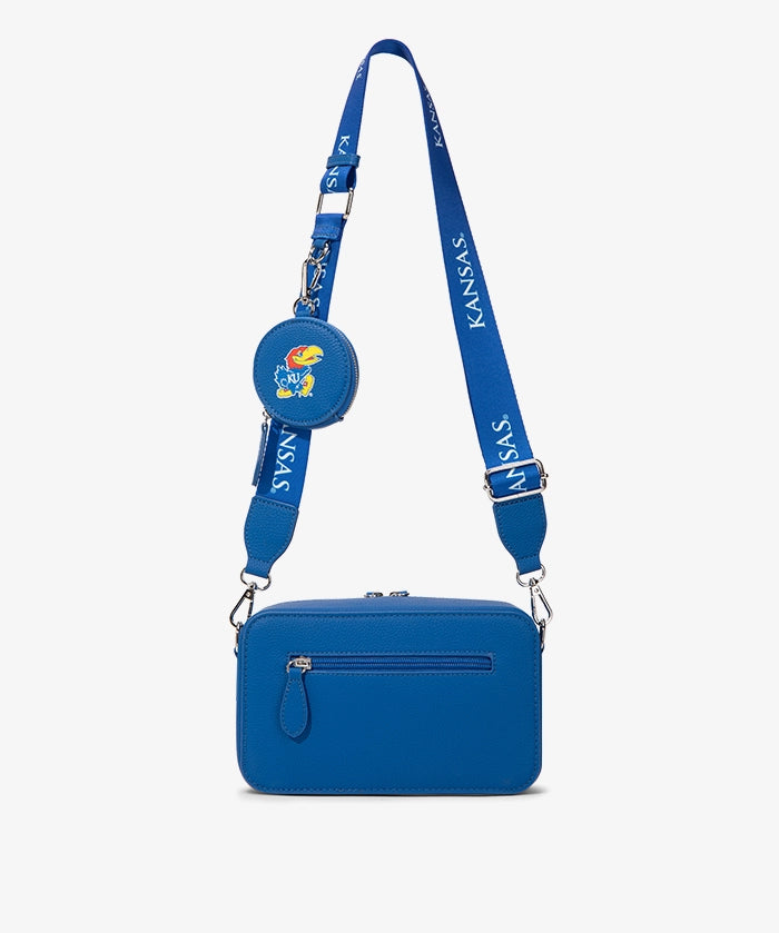 University of Kansas Jayhawks Crossbody Bag with Coin Pouch