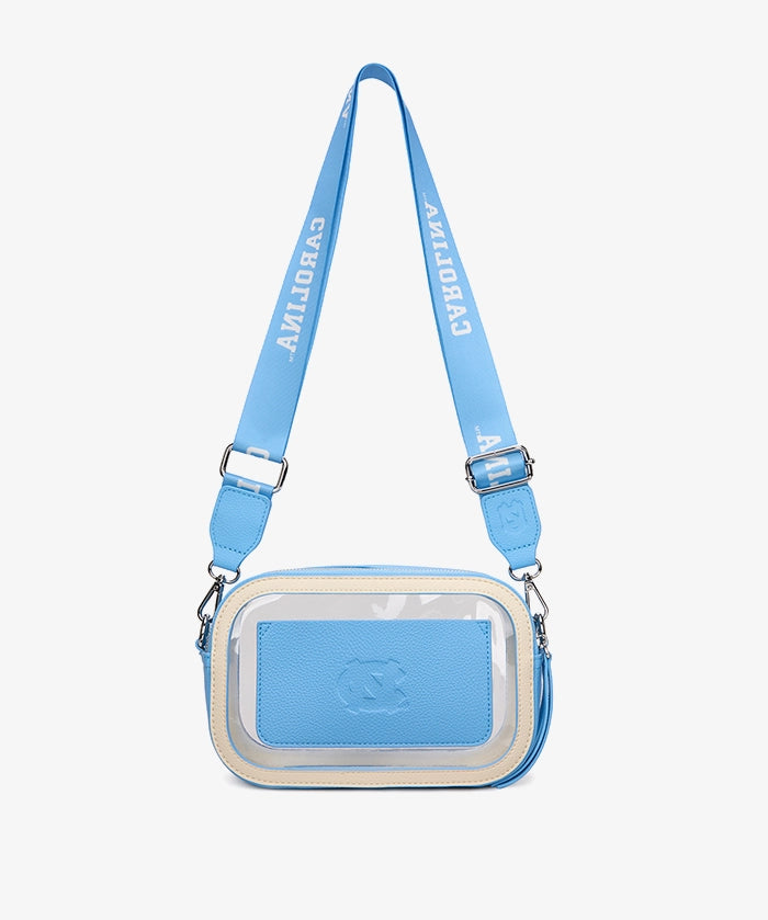 University of North Carolina Tar Heels Clear Camera Bag