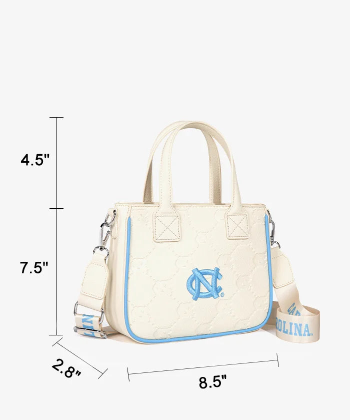 University of North Carolina Tar Heels Tote Bag with Coin Pouch
