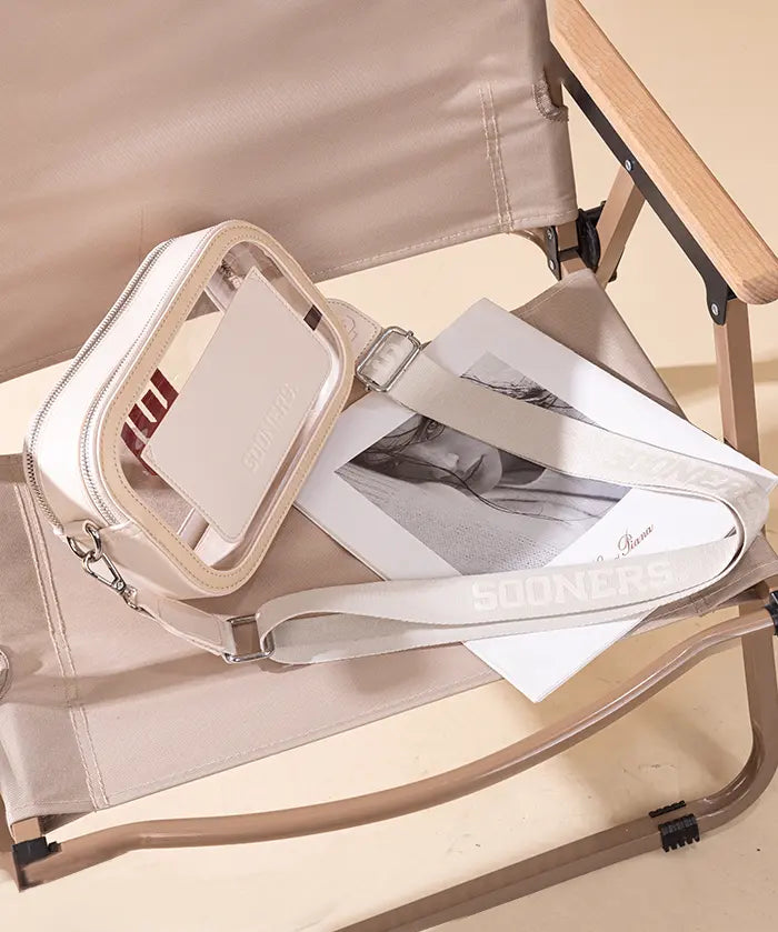 University of Oklahoma Sooners Clear Camera Bag