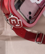 University of Oklahoma Sooners Clear Camera Bag