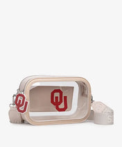 University of Oklahoma Sooners Clear Camera Bag