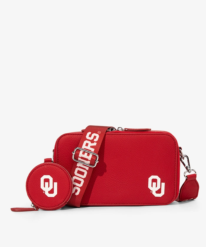 University of Oklahoma Sooners Crossbody Bag with Coin Pouch