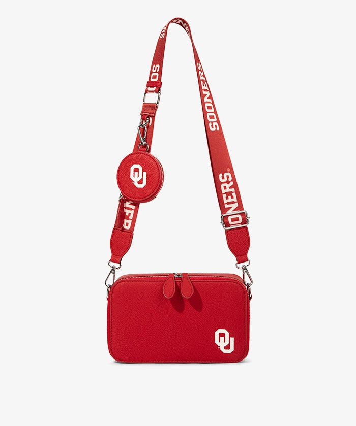 University of Oklahoma Sooners Crossbody Bag with Coin Pouch