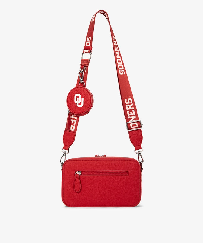University of Oklahoma Sooners Crossbody Bag with Coin Pouch