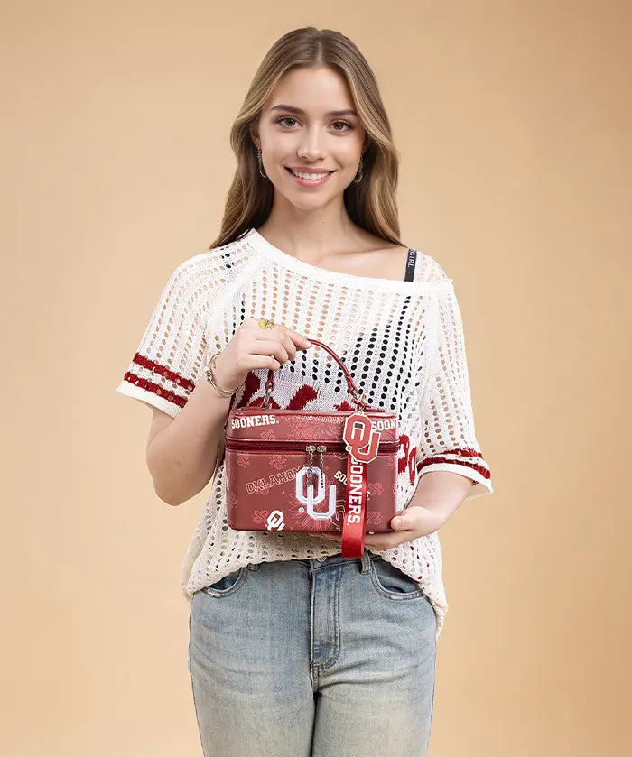 University of Oklahoma Sooners Box Bag with Top Handle