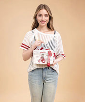 University of Oklahoma Sooners Box Bag with Top Handle