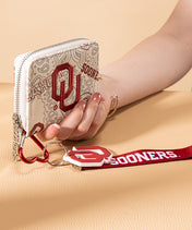 University of Oklahoma Sooners Mini Wristlet Wallet