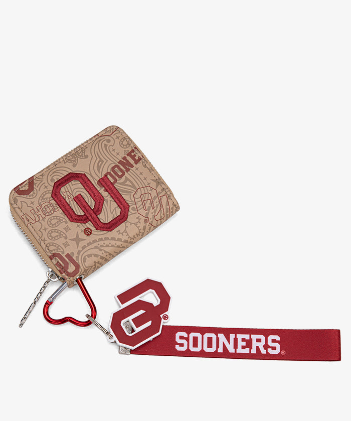 University of Oklahoma Sooners Mini Wristlet Wallet