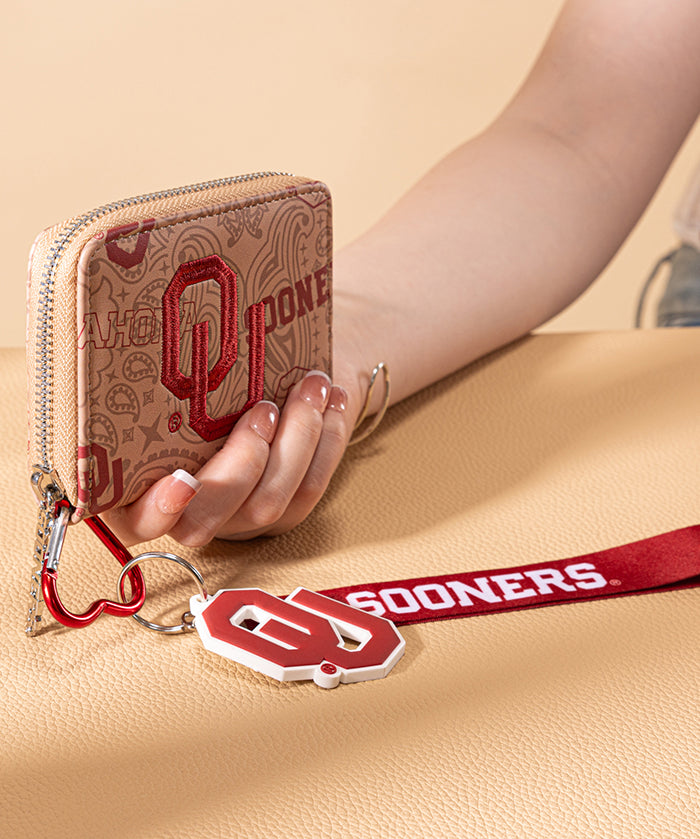 University of Oklahoma Sooners Mini Wristlet Wallet