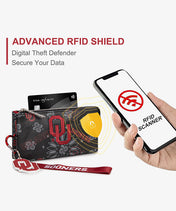 University of Oklahoma Sooners Wristlet Wallet