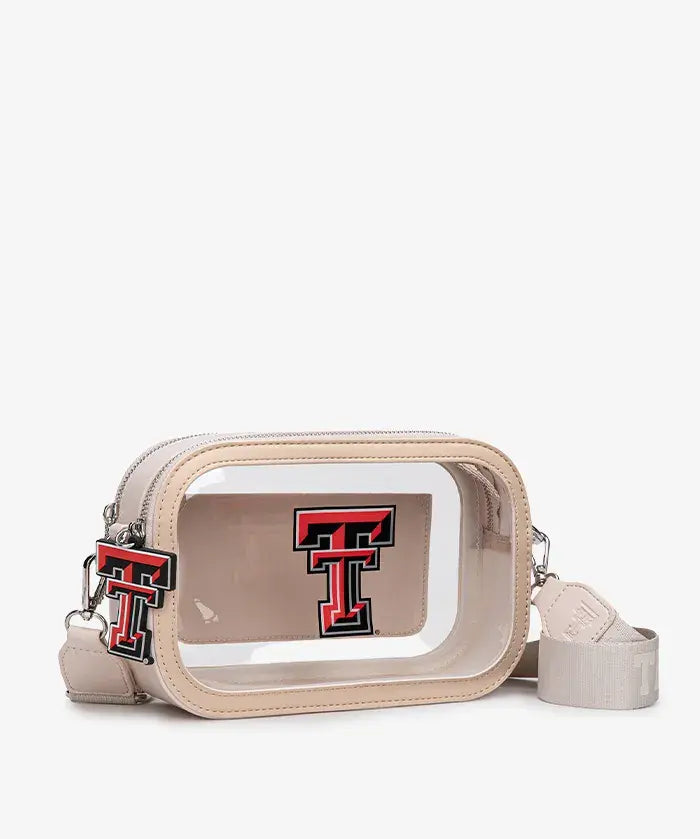 Texas Tech University Red Raiders Clear Camera Bag