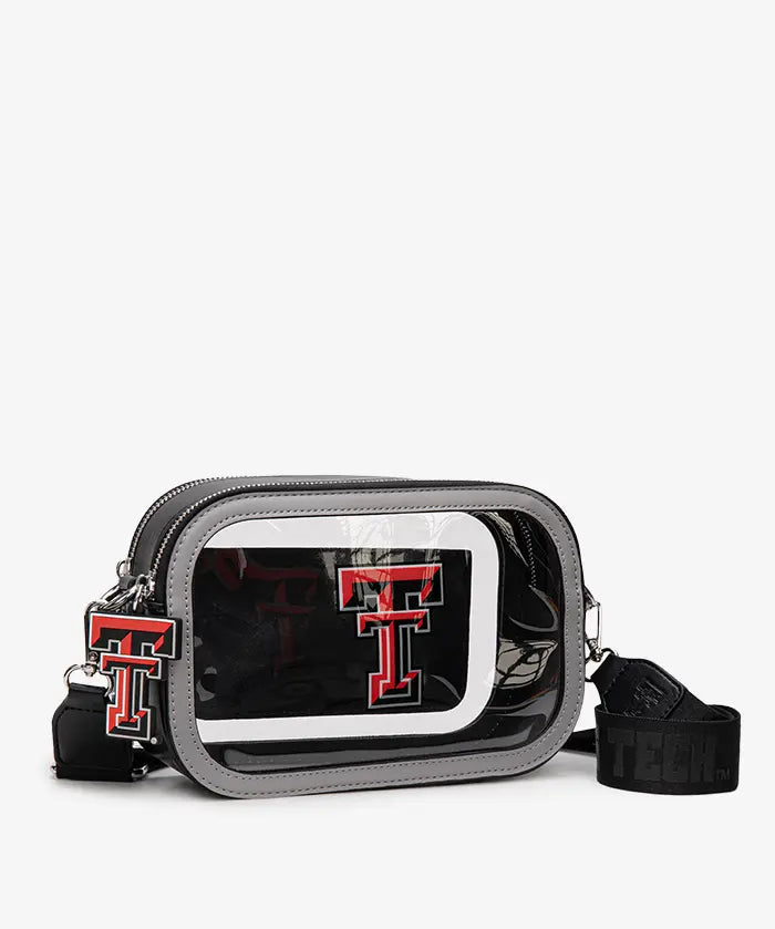 Texas Tech University Red Raiders Clear Camera Bag