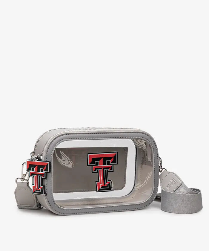 Texas Tech University Red Raiders Clear Camera Bag