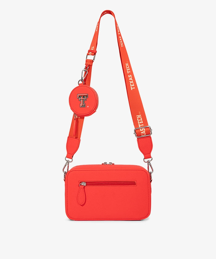 Texas Tech University Red Raiders Crossbody Bag with Coin Pouch