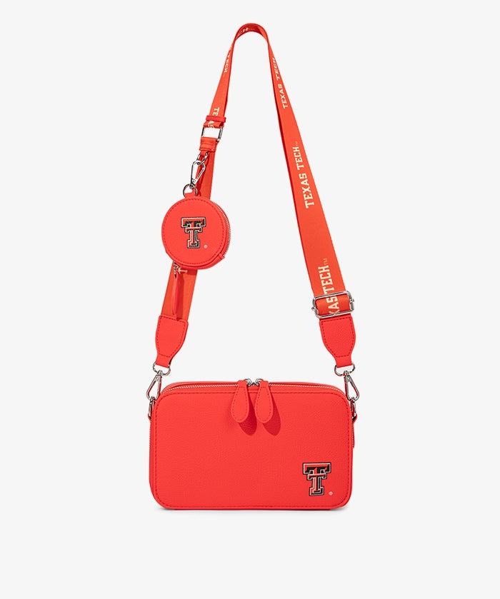 Texas Tech University Red Raiders Crossbody Bag with Coin Pouch