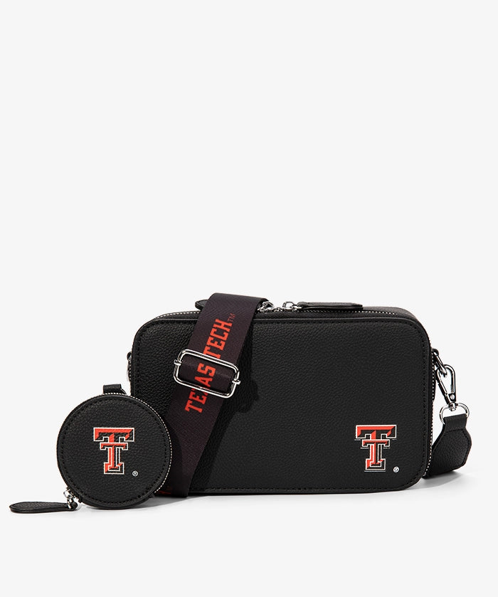 Texas Tech University Red Raiders Crossbody Bag with Coin Pouch