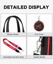 Texas Tech University Red Raiders Tote Bag with Coin Pouch