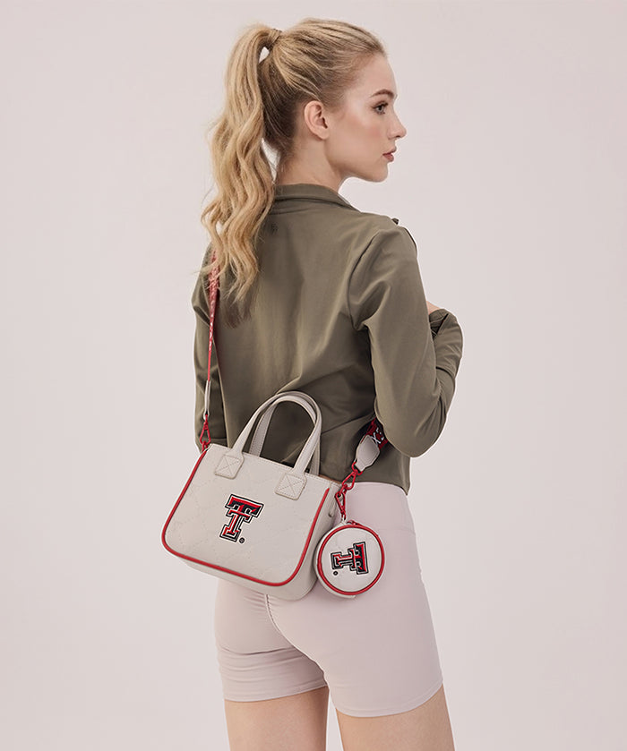 Texas Tech University Red Raiders Tote Bag with Coin Pouch