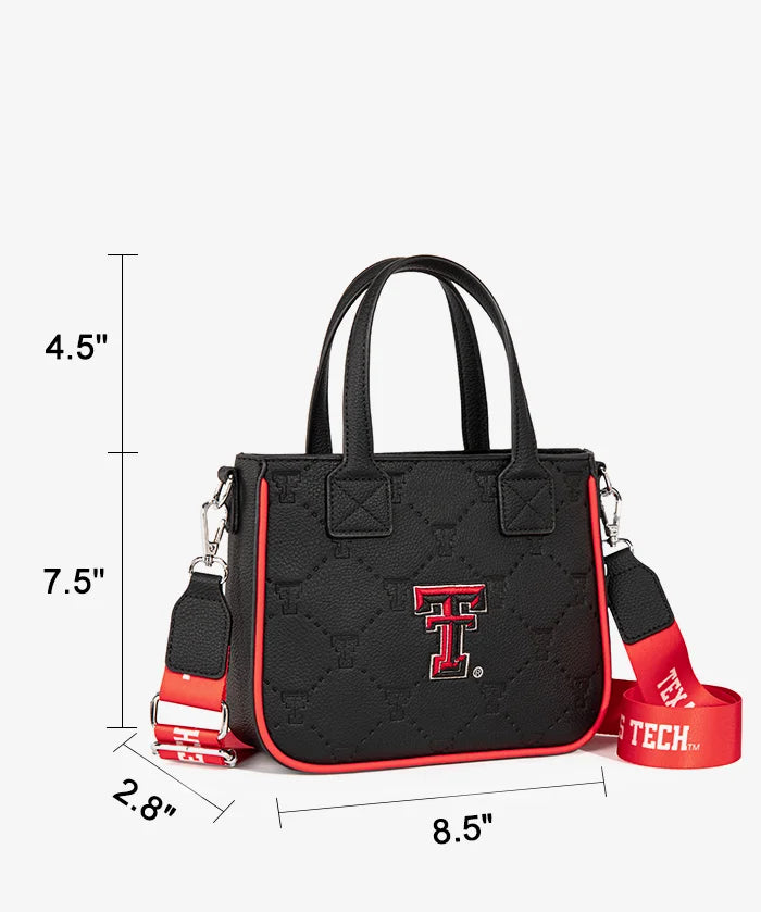 Texas Tech University Red Raiders Tote Bag with Coin Pouch