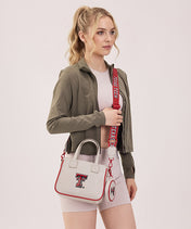 Texas Tech University Red Raiders Tote Bag with Coin Pouch
